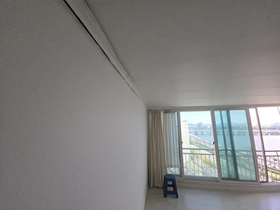 물먹은천장굴곡몰딩벌어짐 용산구 아파트 시공 사진 44