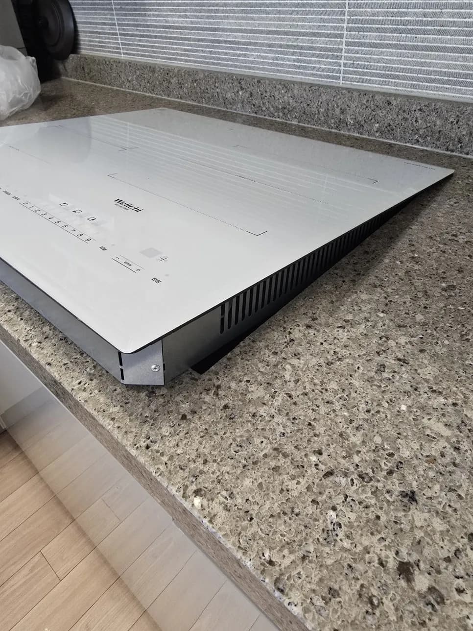매립형렌지구멍안맞을때 작업 과정