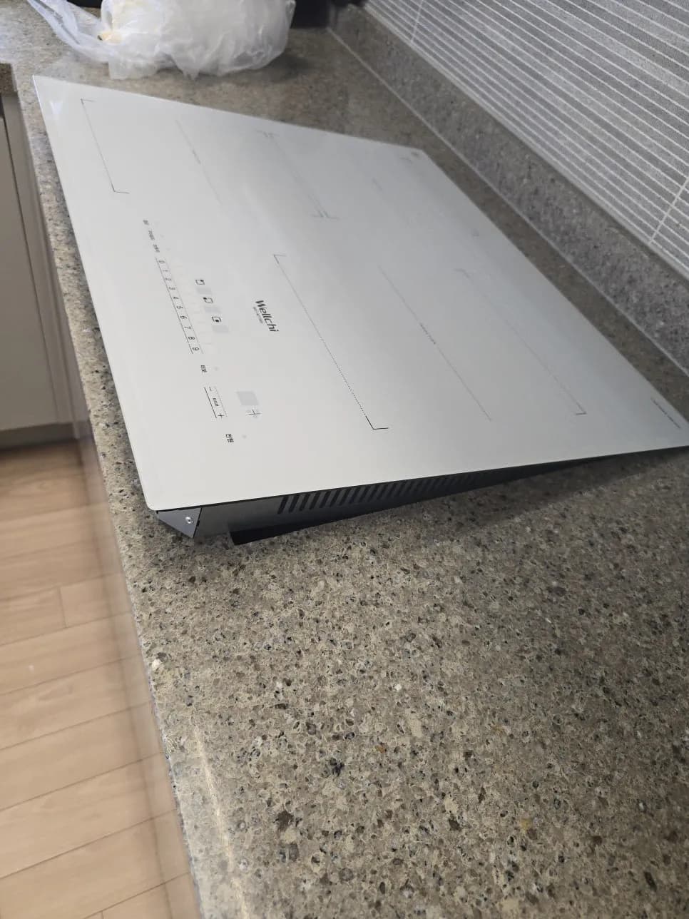 매립형렌지구멍안맞을때 작업 과정