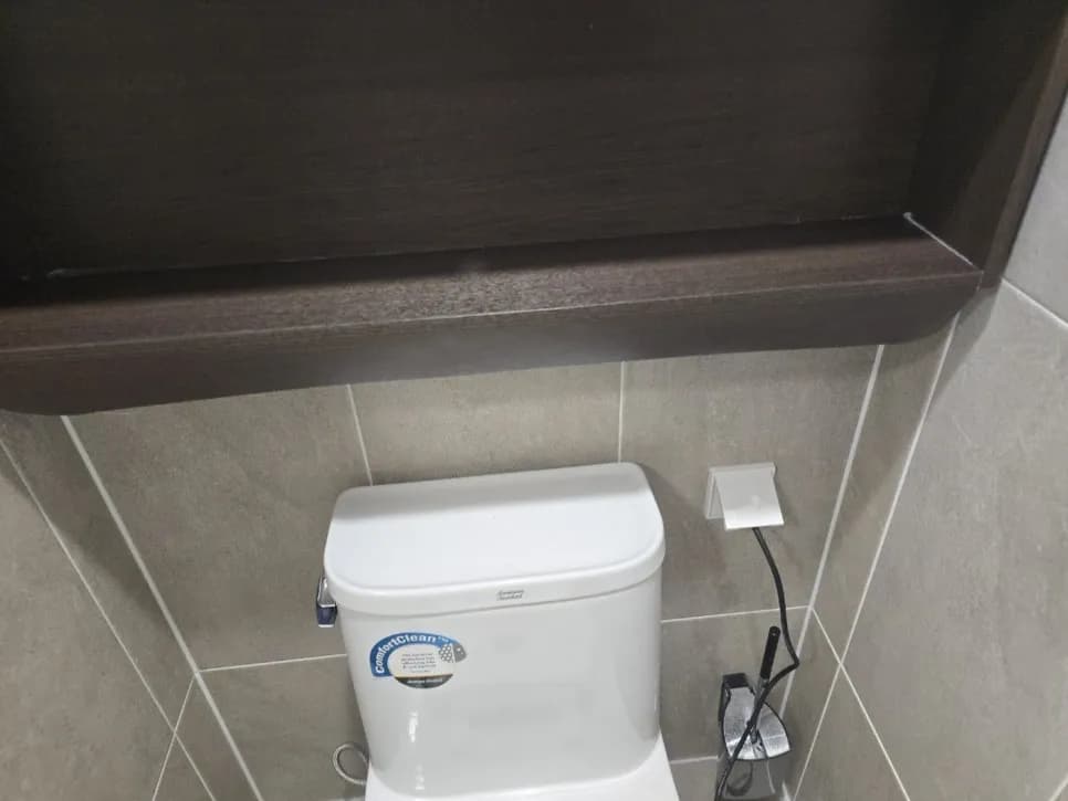 녹아서들뜬 가구코팅 — 시공 후