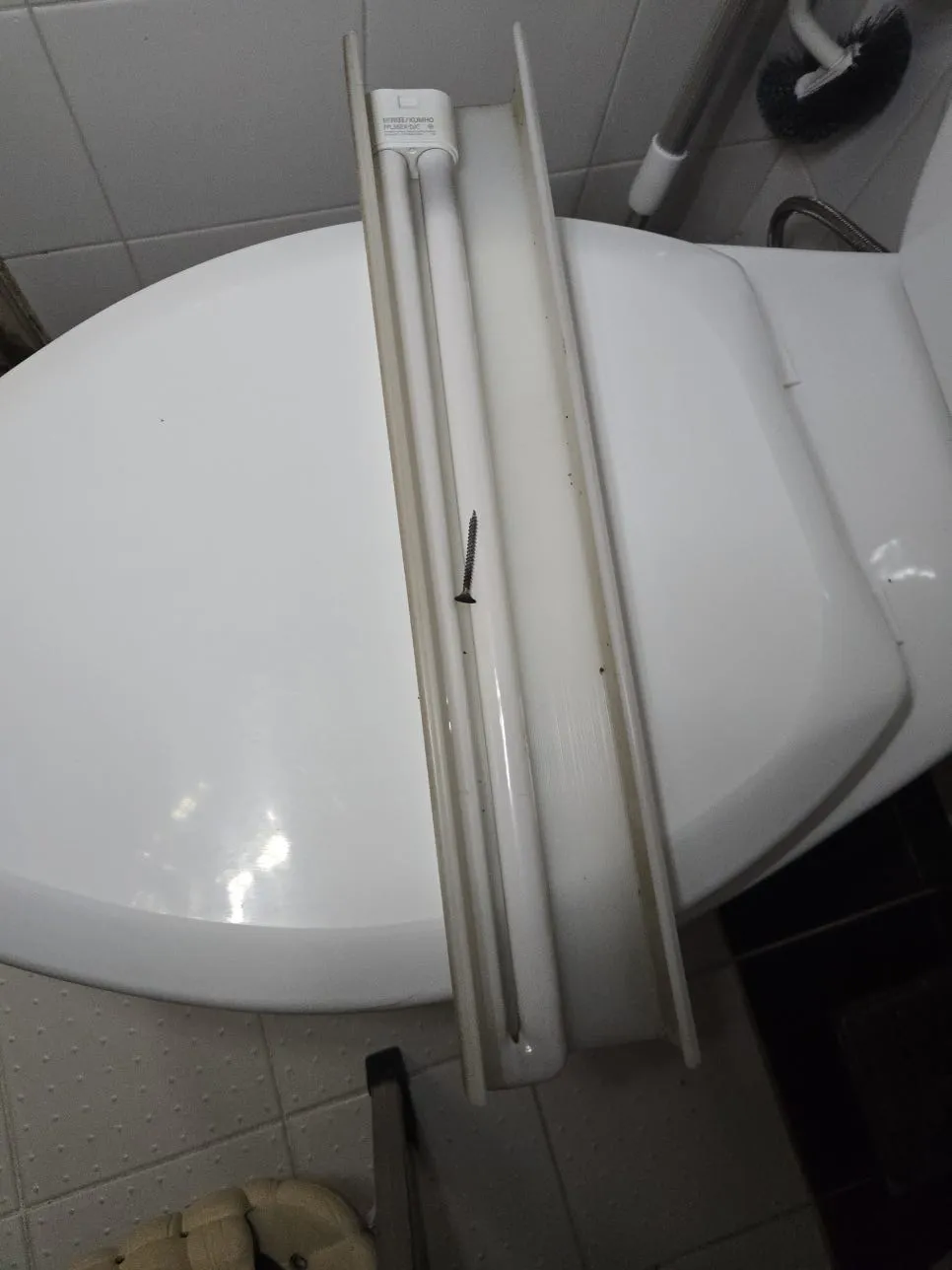 불나간화장실형광등 작업 과정