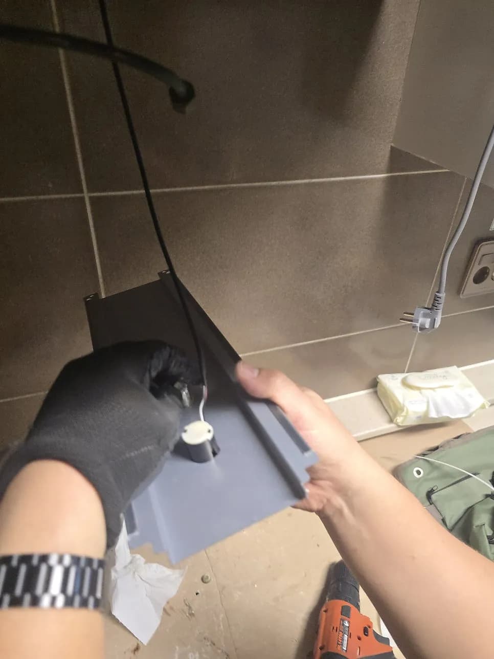 오래된 주방후왕해체 — 시공 후