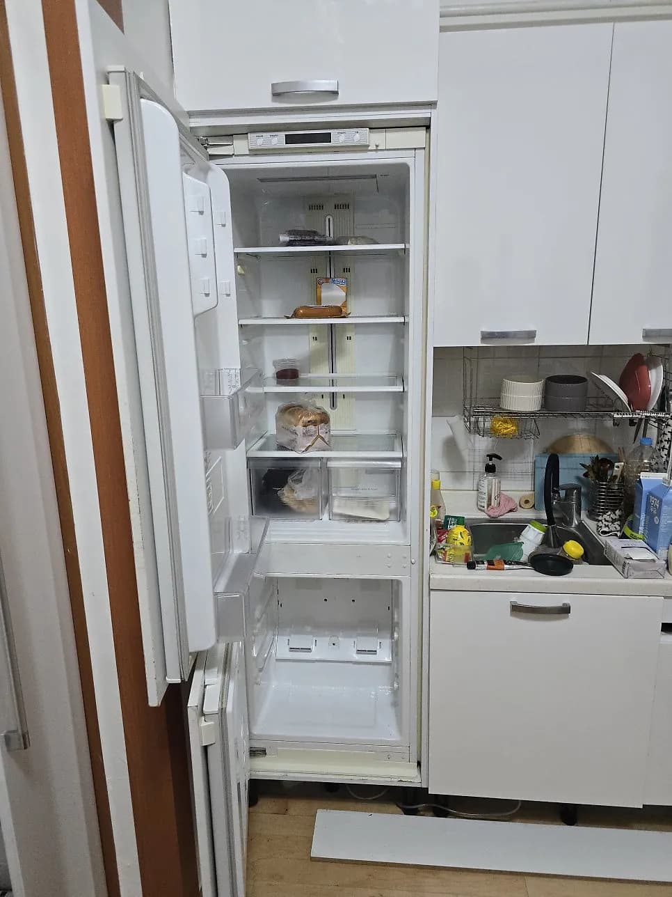 영등포 고정식냉장고분해 다시원위치조립 — 시공 후