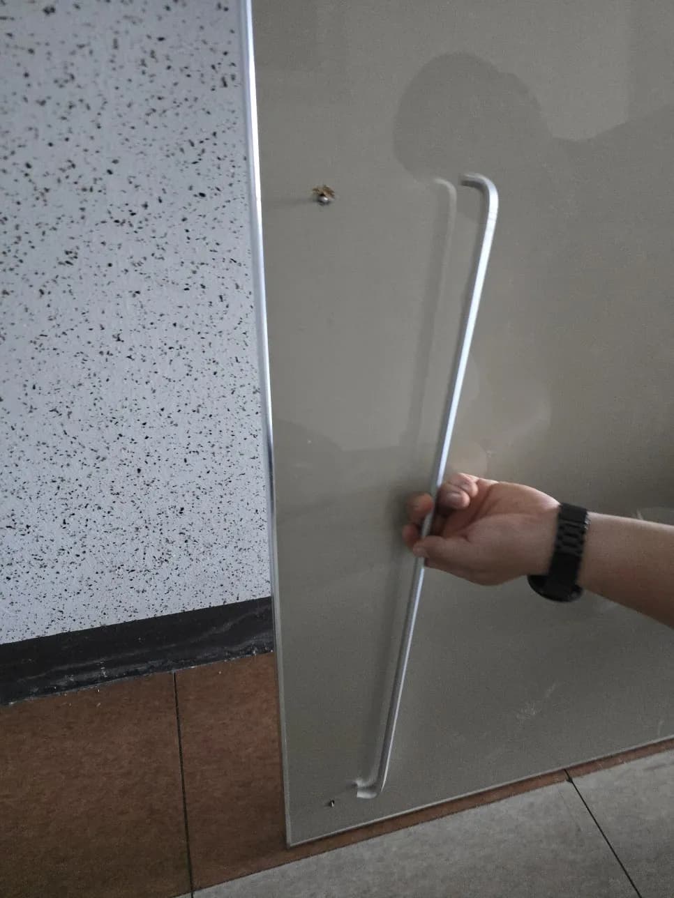 빌트인가구냉장고 작업 과정