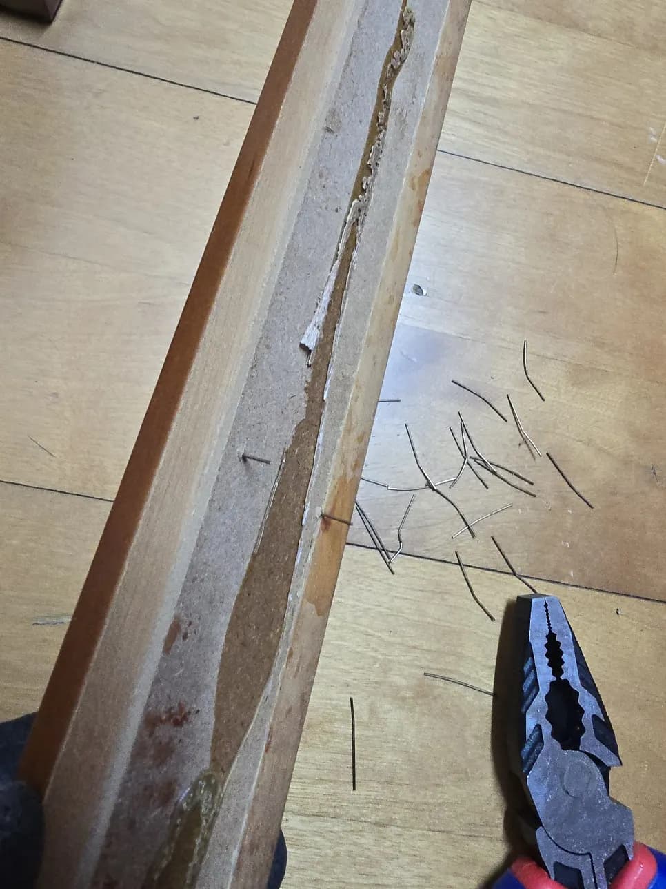뻑뻑슬라이드방문 고장 작업 과정