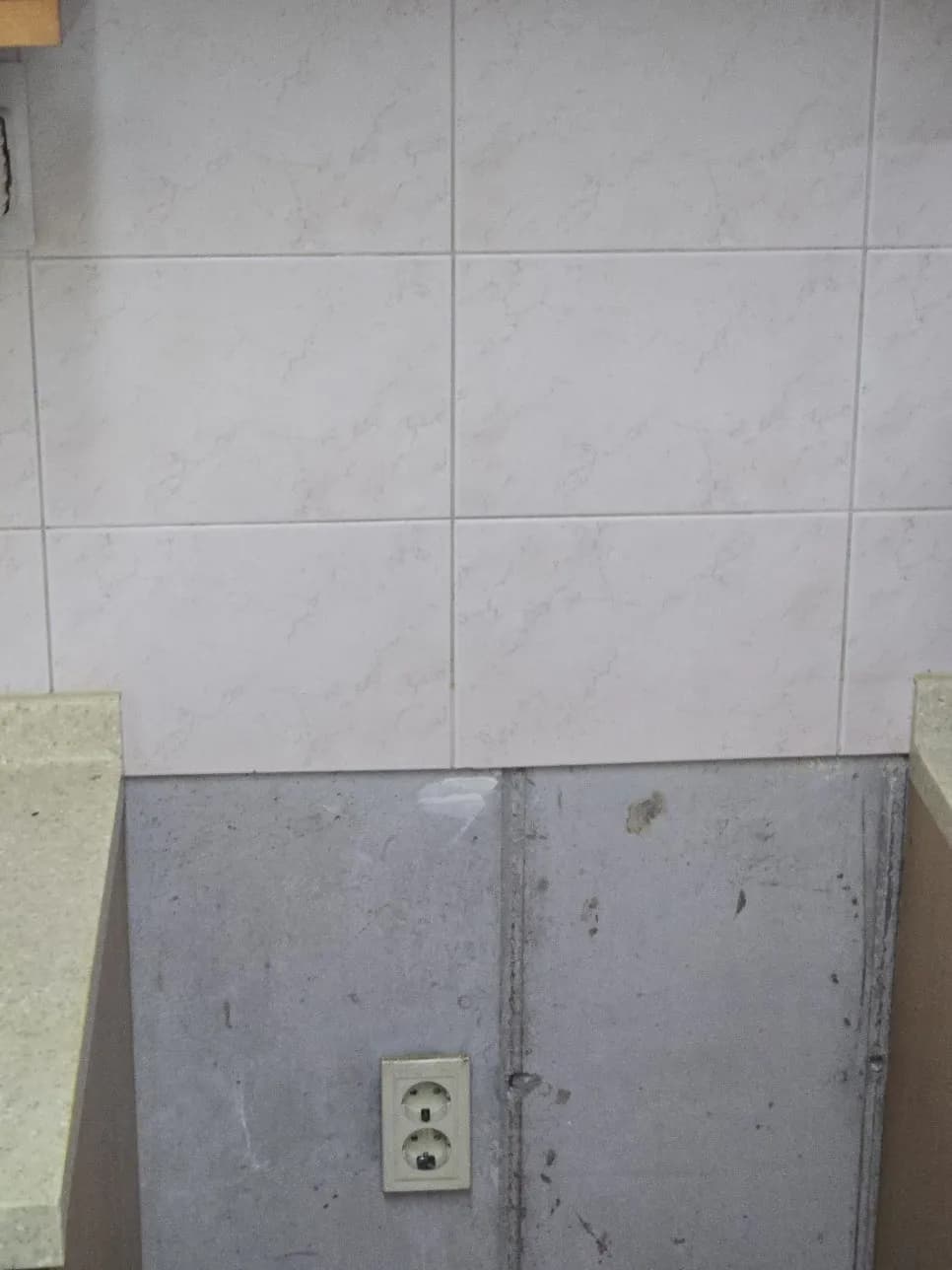 수원 가스오븐렌지 철거 후 매립형전기 작업 과정
