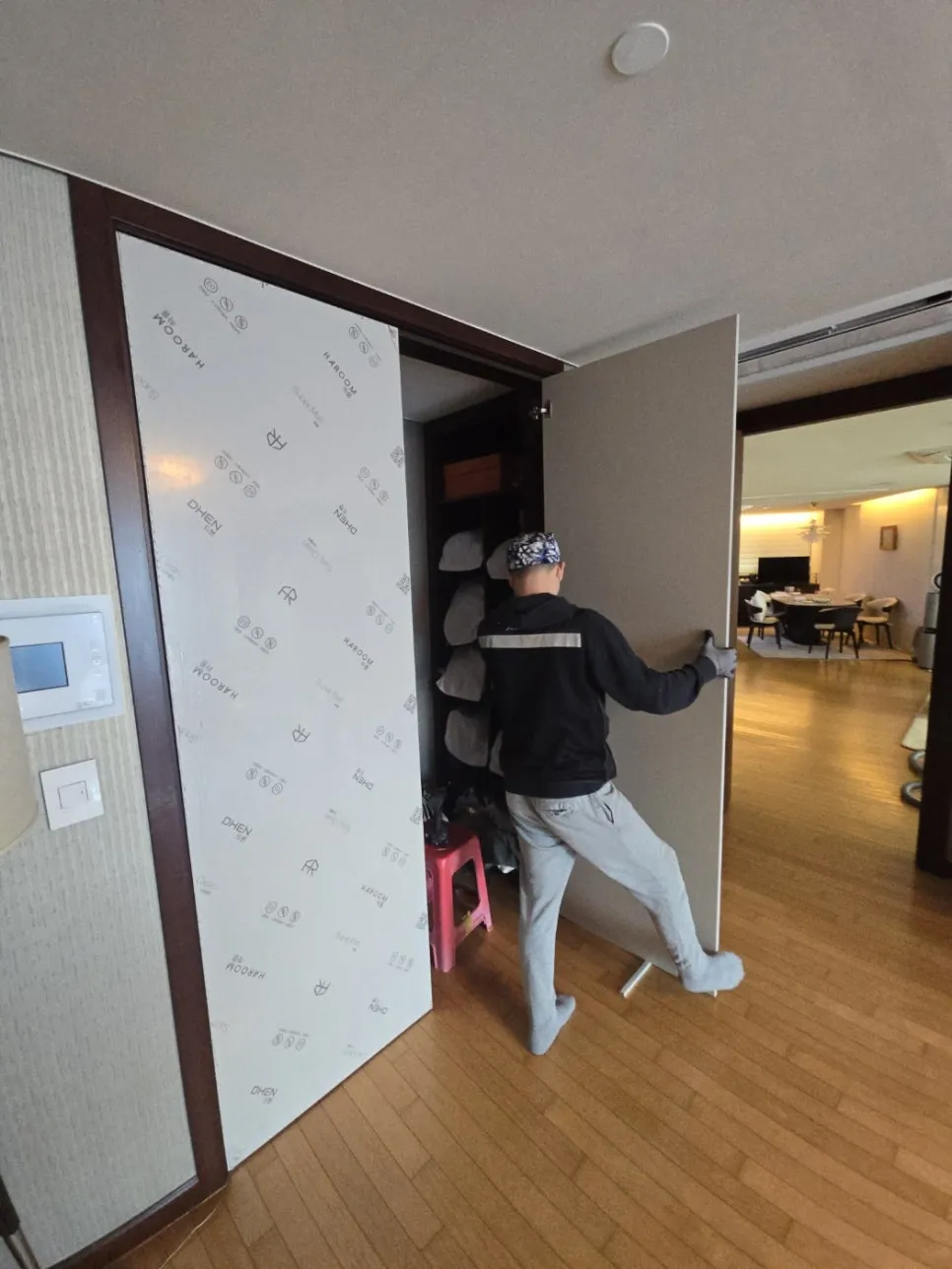 펜트리오래된 창고 — 시공 후