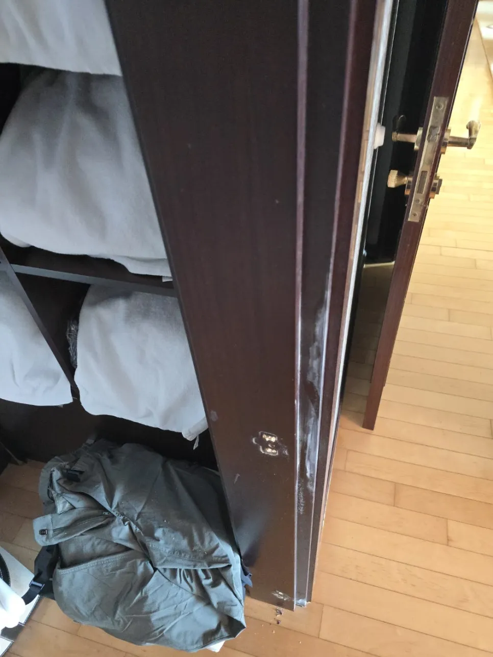 펜트리오래된 창고 작업 과정