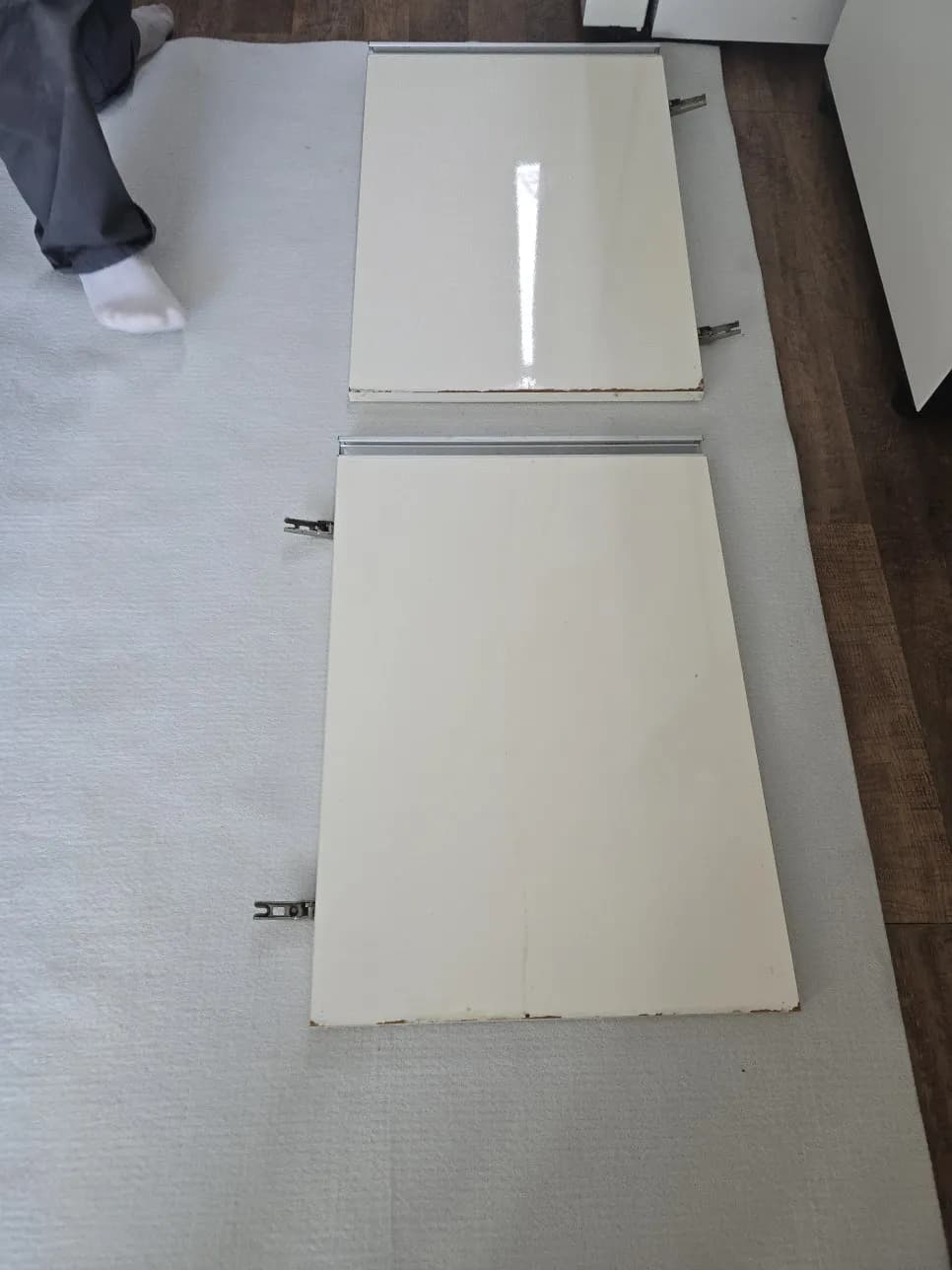 반려견물어뜯은하부장 작업 과정