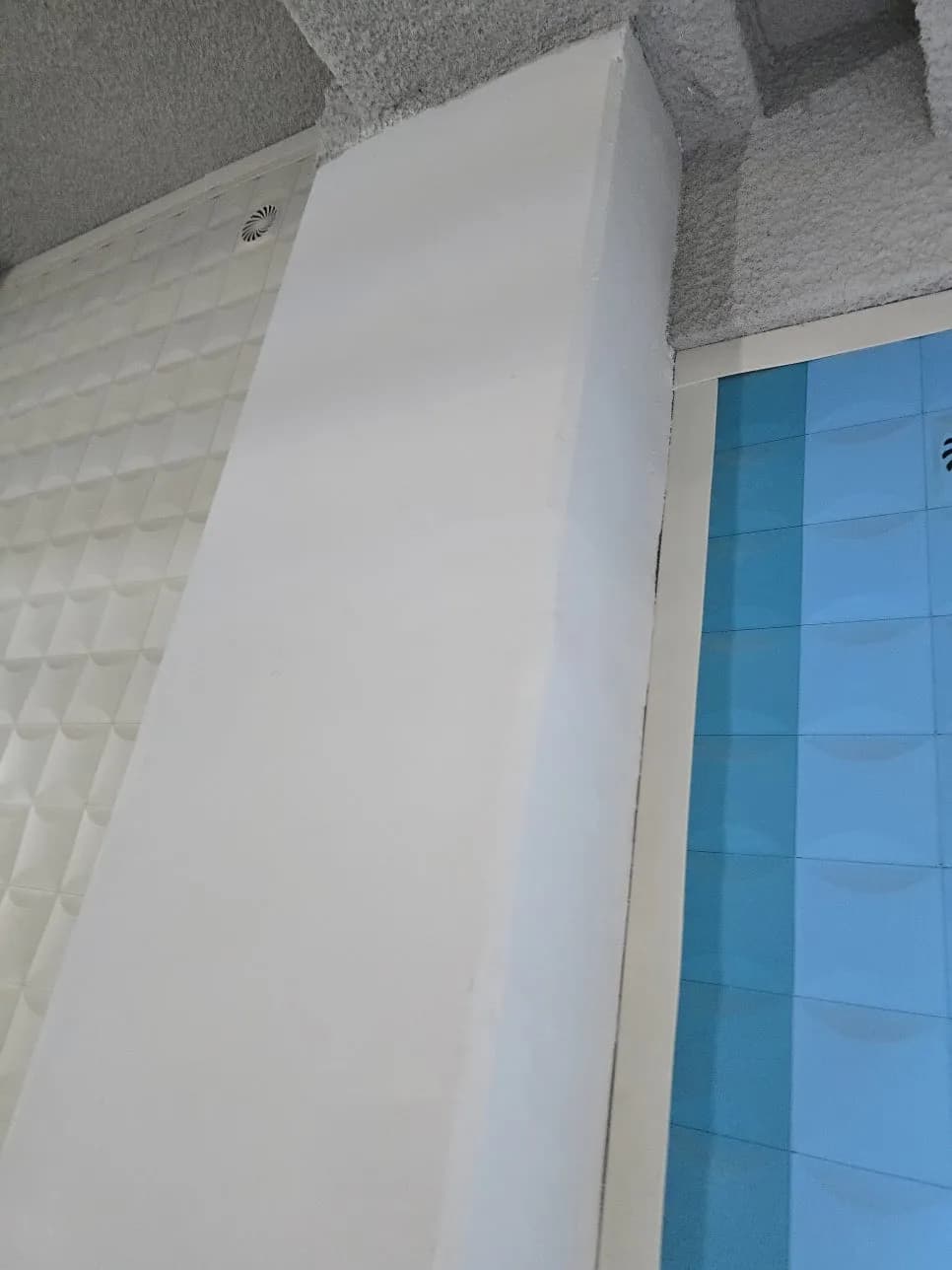 지하주차장반사경 작업 과정