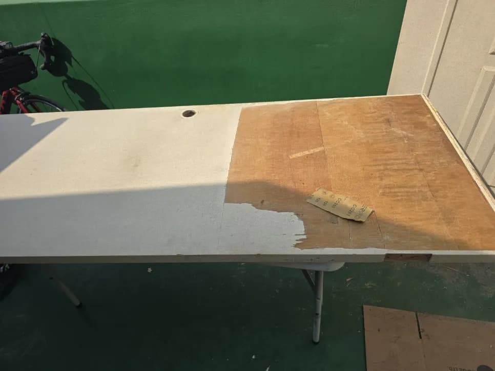 오래된 지저분한문짝 작업 과정