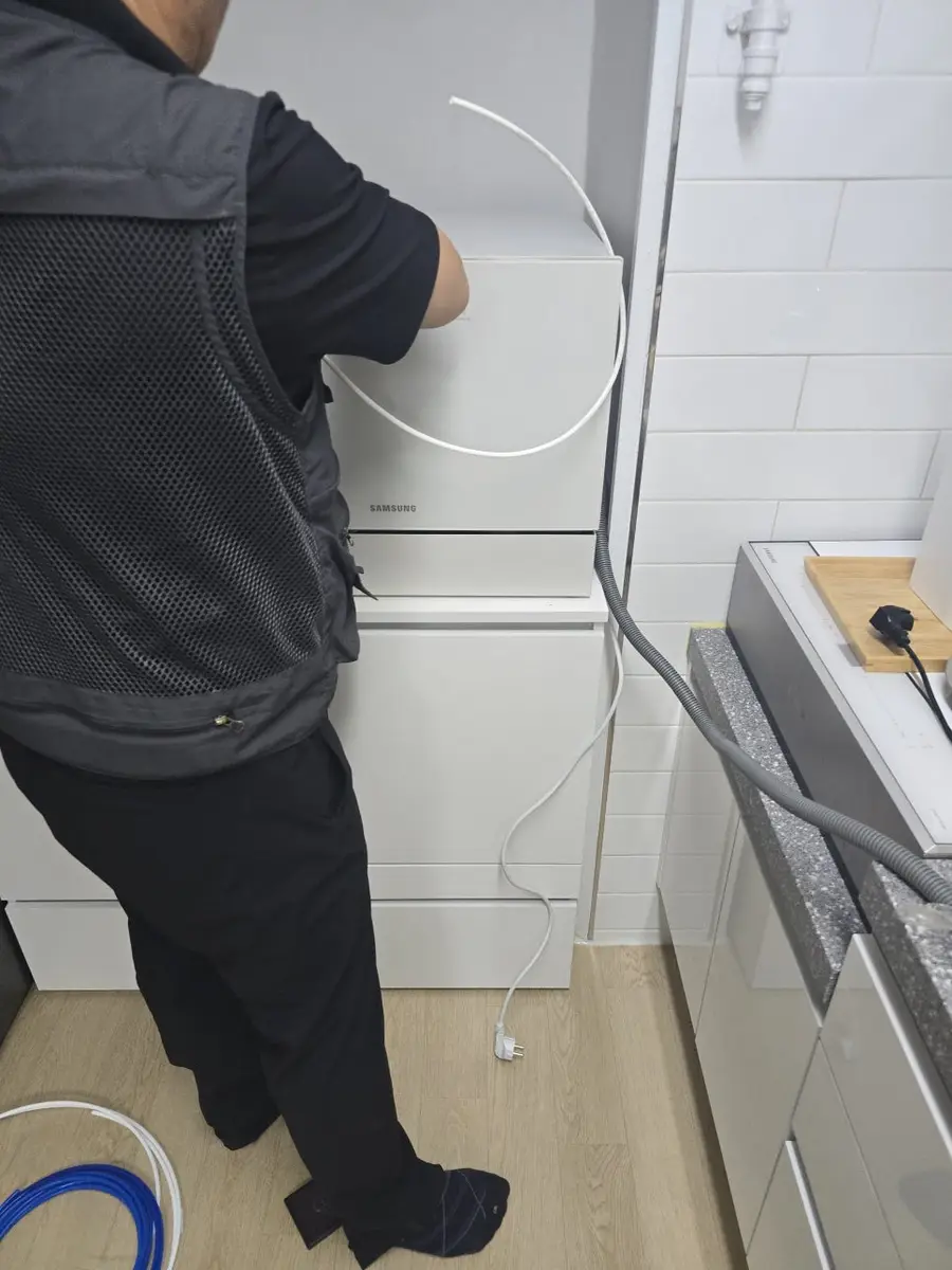 식기세척기직배수길게연결 용산구 아파트 시공 사진 10