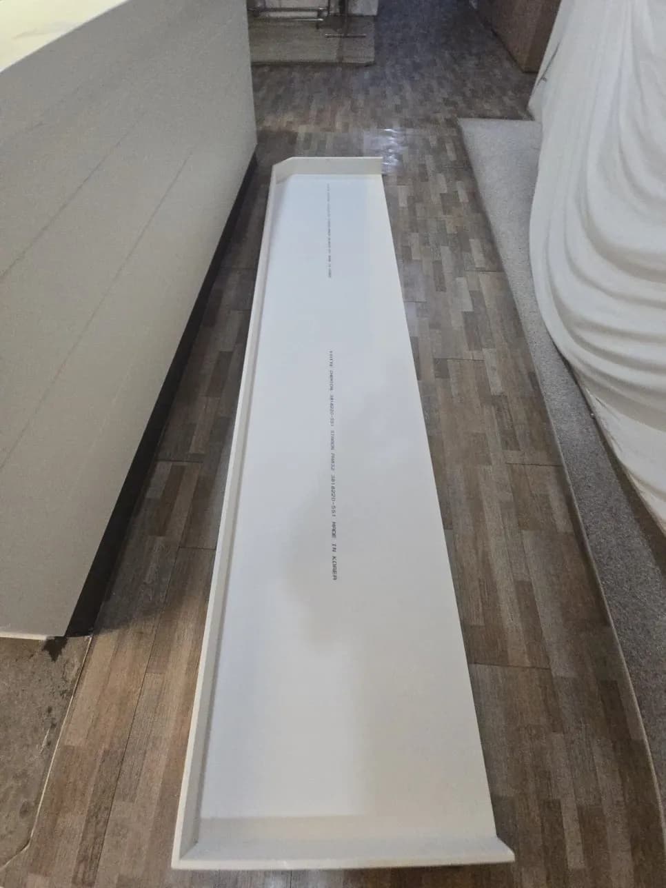 매장가판대 인조대리석 상판설치비용 작업 과정
